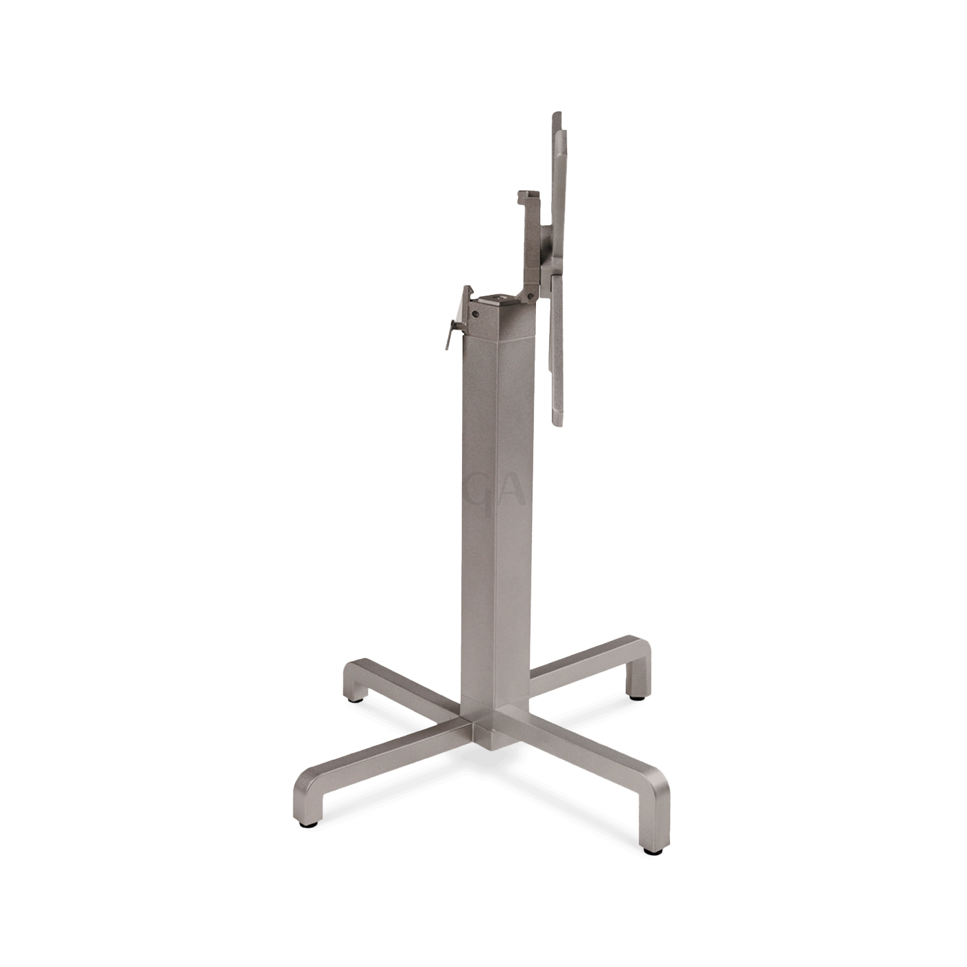 srebrna podstawa pod stół