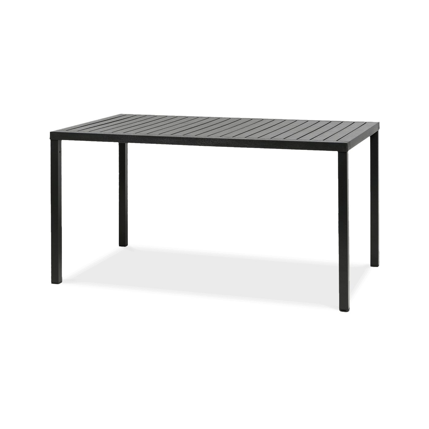 czarny stół jadalniany do ogrodu