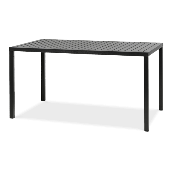 czarny stół jadalniany do ogrodu