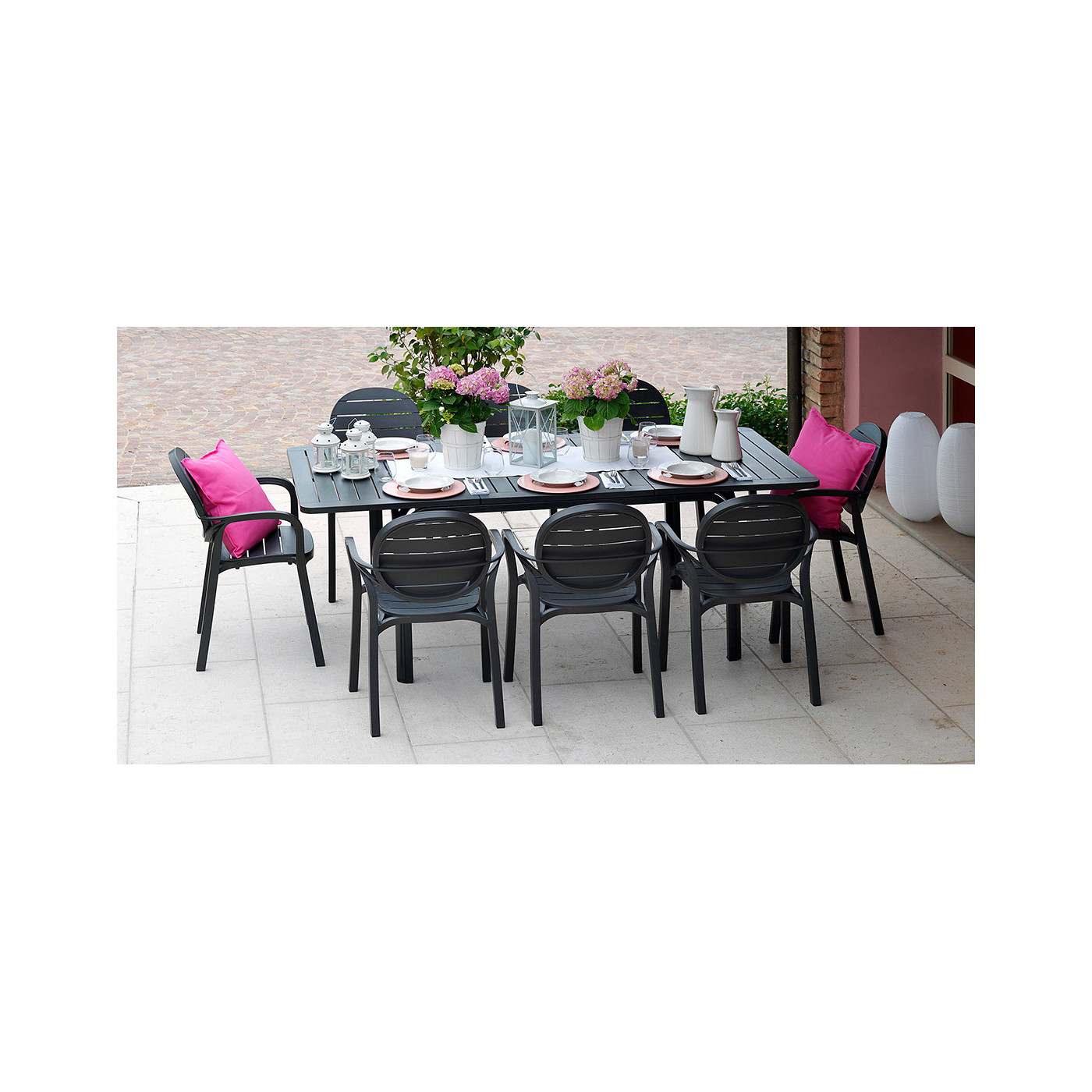 Zestaw ogrodowy Nardi Palma Alloro 8140 Bianco Tortora