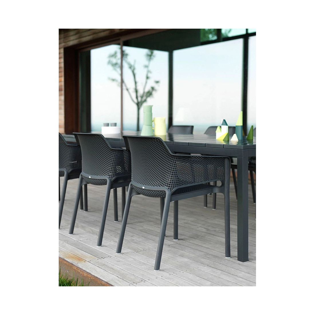 NET/RIO 10/210 ANTHRACITE SET