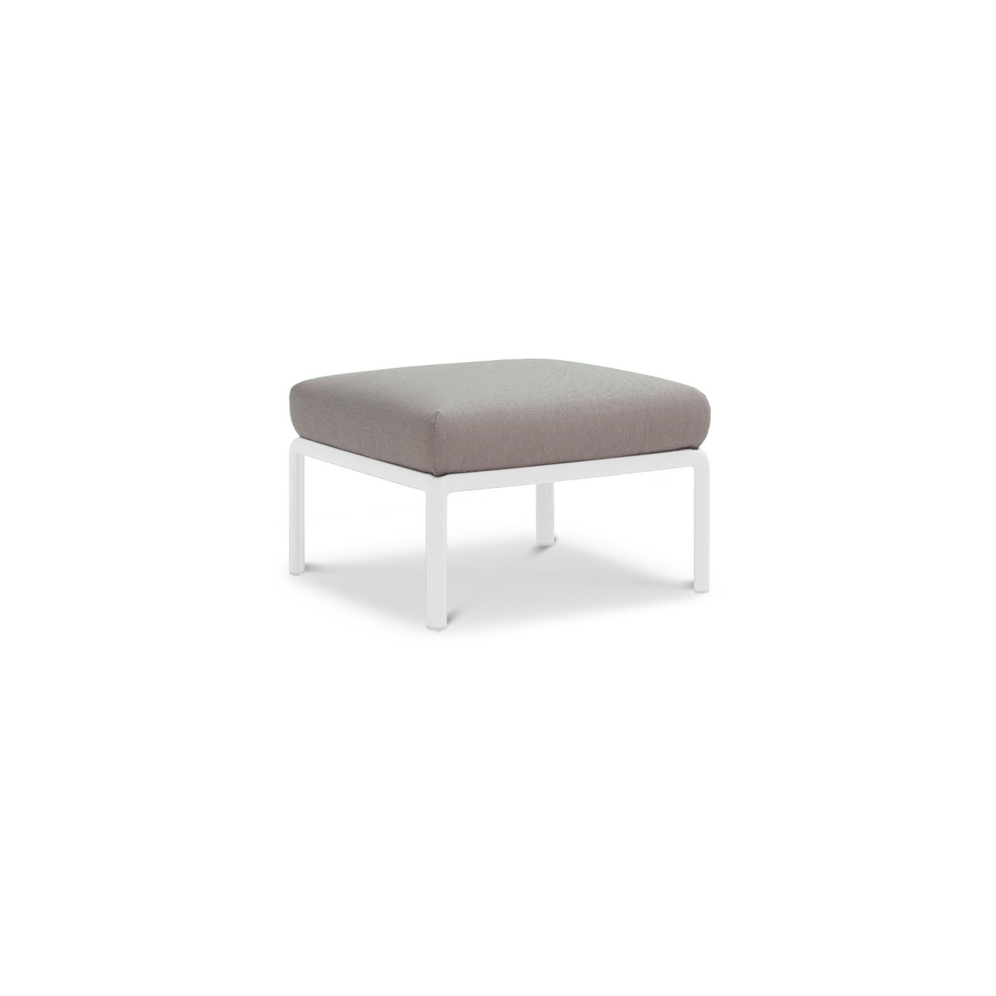KOMODO 5 CORNER SOFA BIANCO GRIGIO + BIANCO COFFEE TABLE