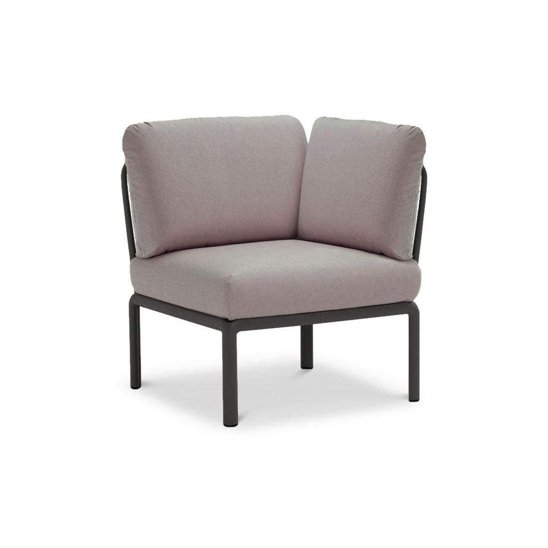 KOMODO 5 CORNER ANTHRACITE GREY + ANTHRACITE TABLE