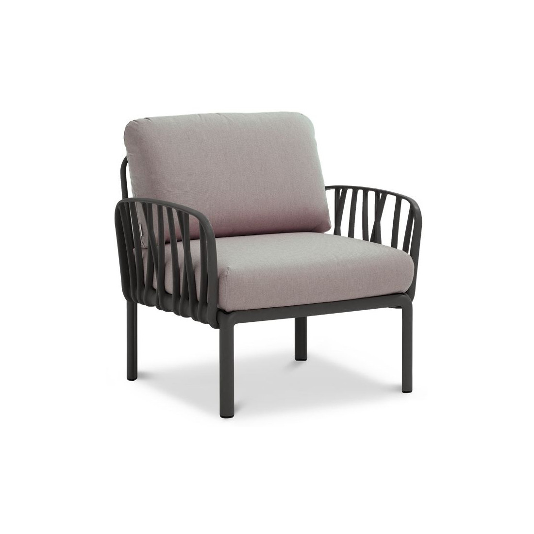 KOMODO 5 CORNER ANTHRACITE GREY + ANTHRACITE TABLE