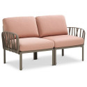 KOMODO 5 CORNER SOFA TORTORA ROSA QUARZO + TORTORA COFFEE TABLE
