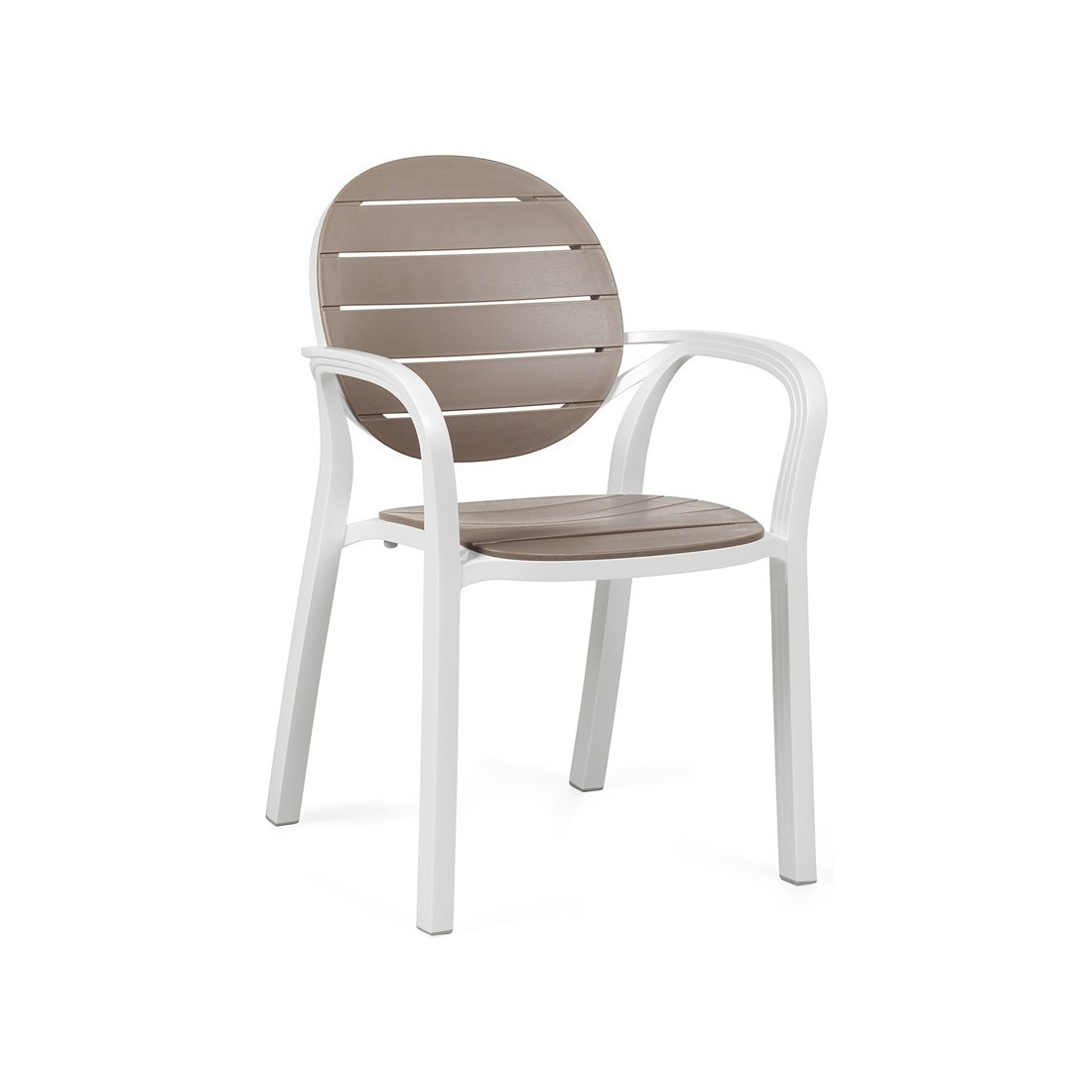 Zestaw mebli ogrodowych Nardi Palma/Spritz 2+1 Bianco