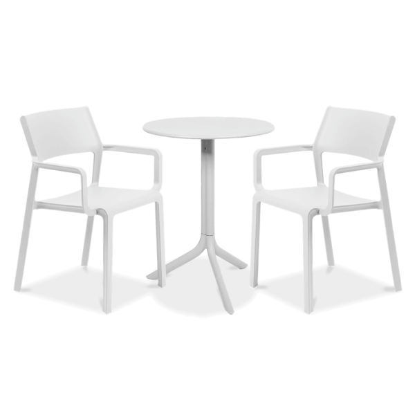 Zestaw mebli ogrodowych Nardi TrillSpritz 2+1 Bianco
