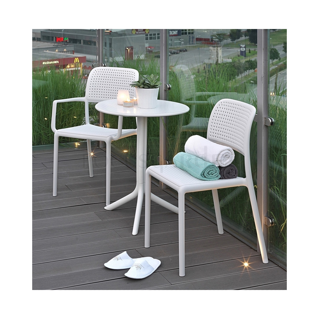 BORA BISTROT/SPRITZ 2+1 SET ANTHRACITE