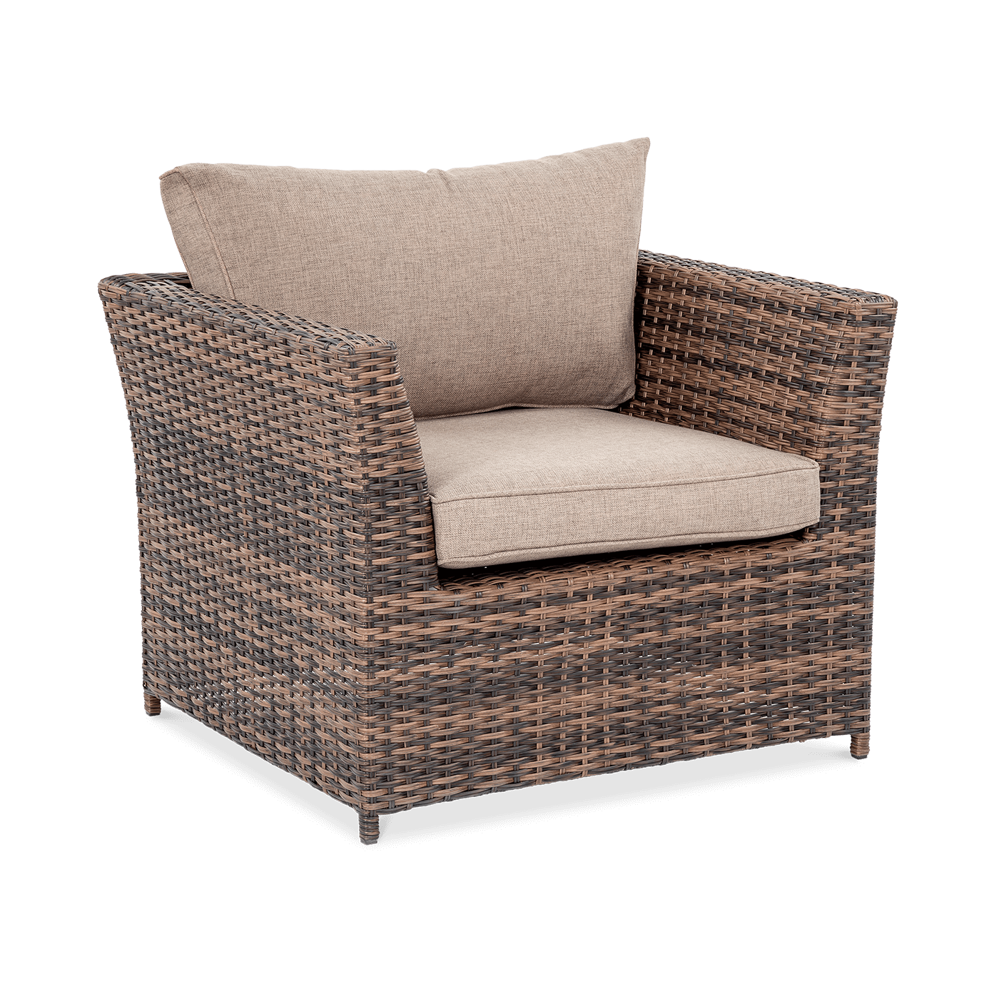 Przód fotela z zestawu MONIZ DINING PLUS Brown