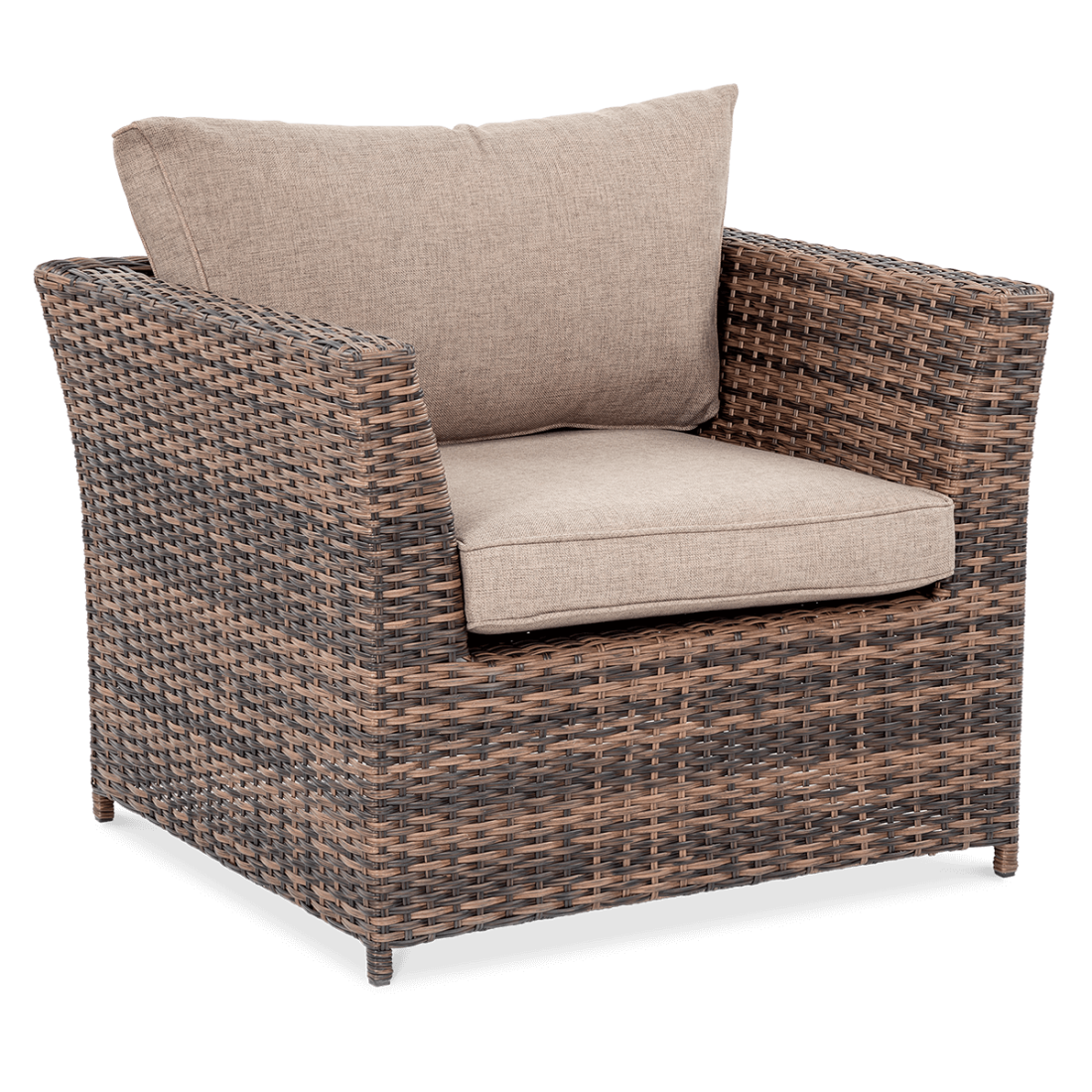 Przód fotela z zestawu MONIZ DINING PLUS Brown