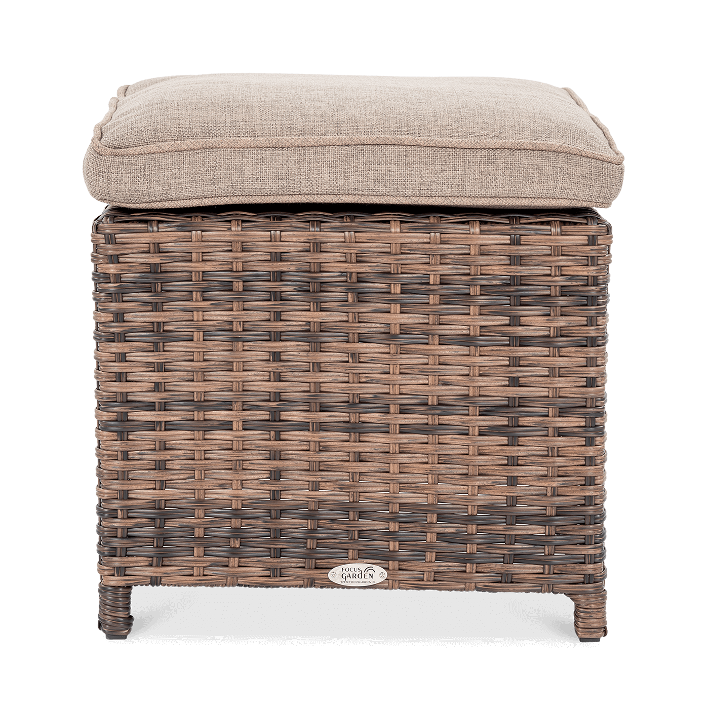 Pufa z zestawu MONIZ DINING PLUS Brown