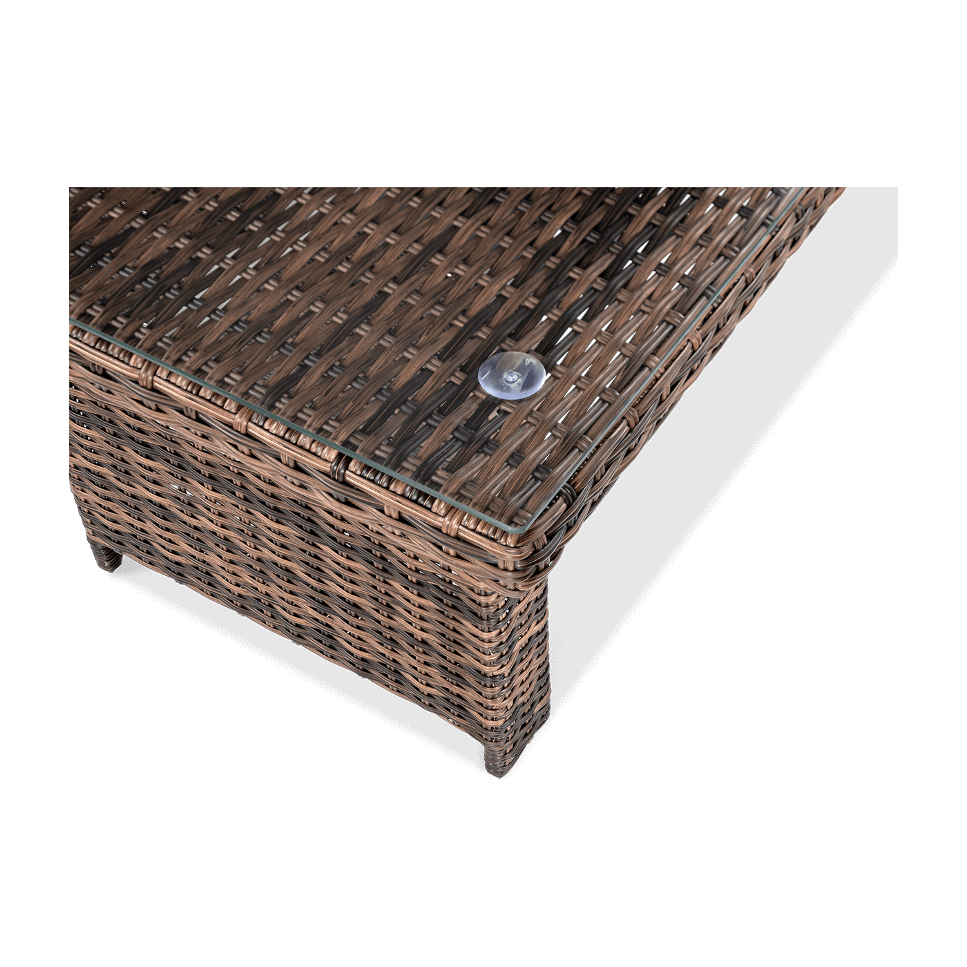 Wymiary zestawu wypoczynkowego MONIZ DINING PLUS Brown