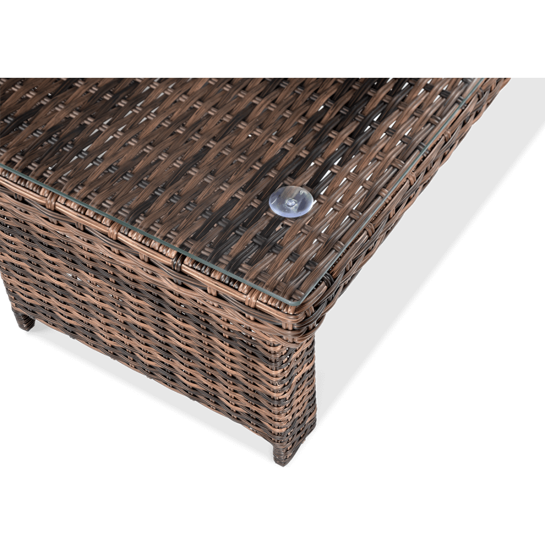 Wymiary zestawu wypoczynkowego MONIZ DINING PLUS Brown