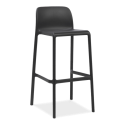stołek barowy czarny 