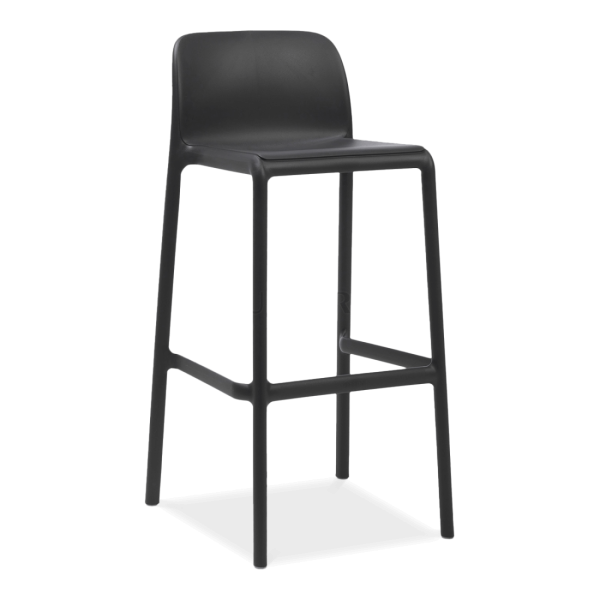 stołek barowy czarny 