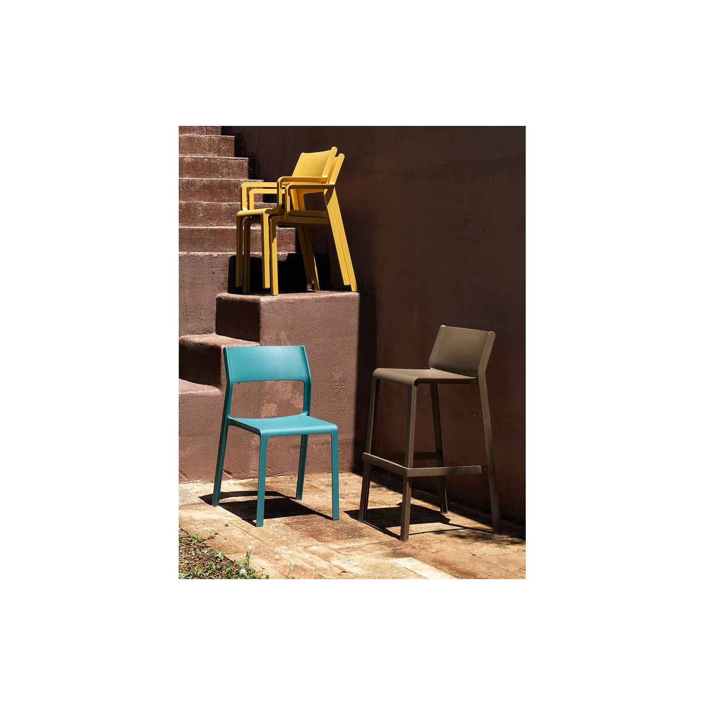 TRILL/CLIP 80 4+1 TORTORA SET