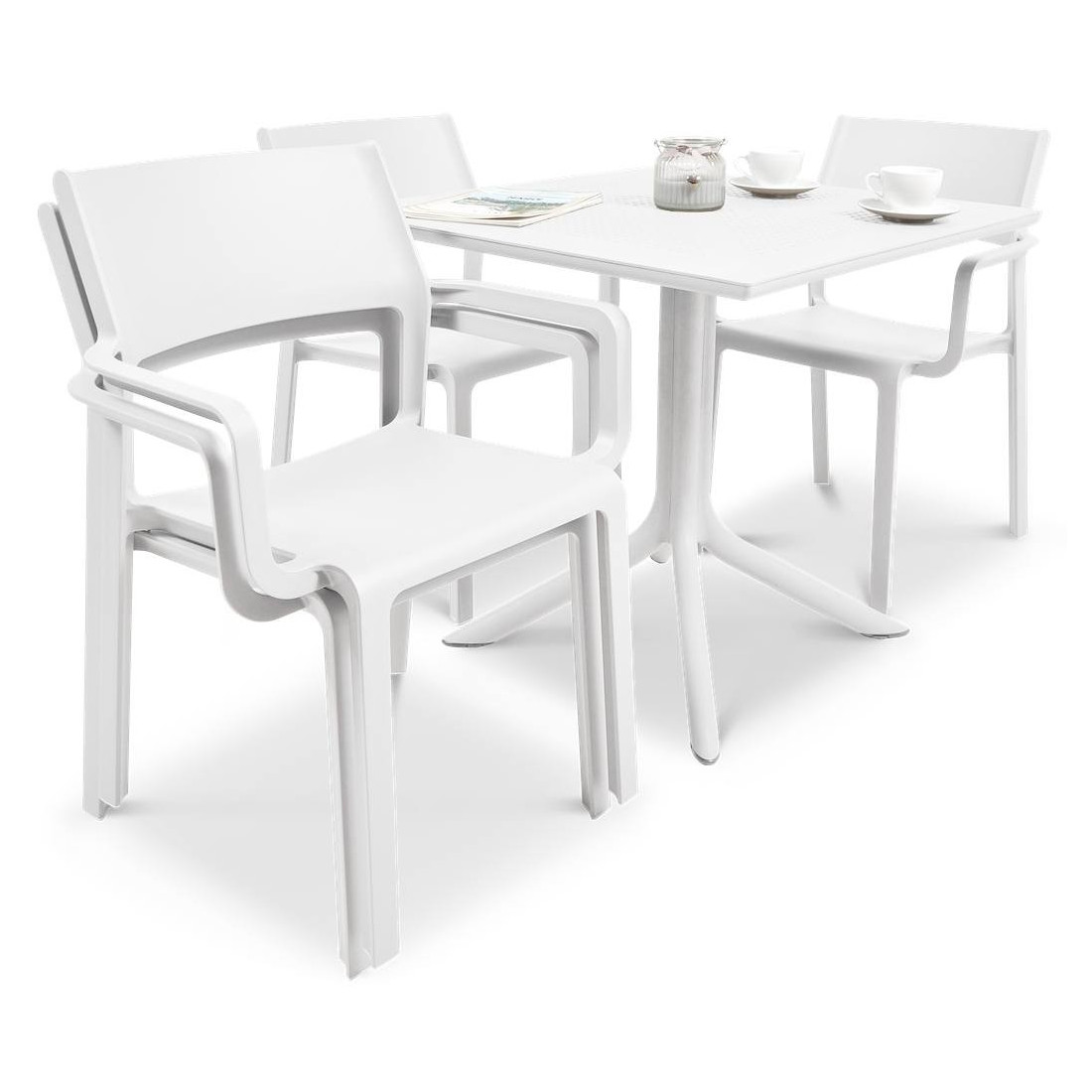 TRILL/CLIP 80 4+1 ZESTAW BIANCO