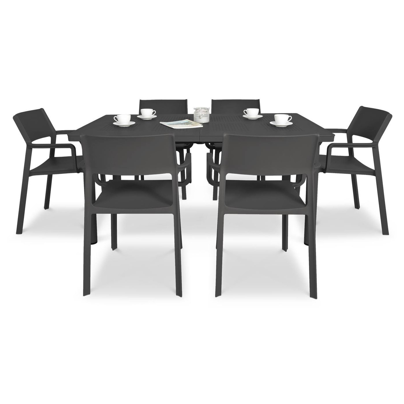 TRILL/LIBECCIO 6+1 SET ANTHRACITE