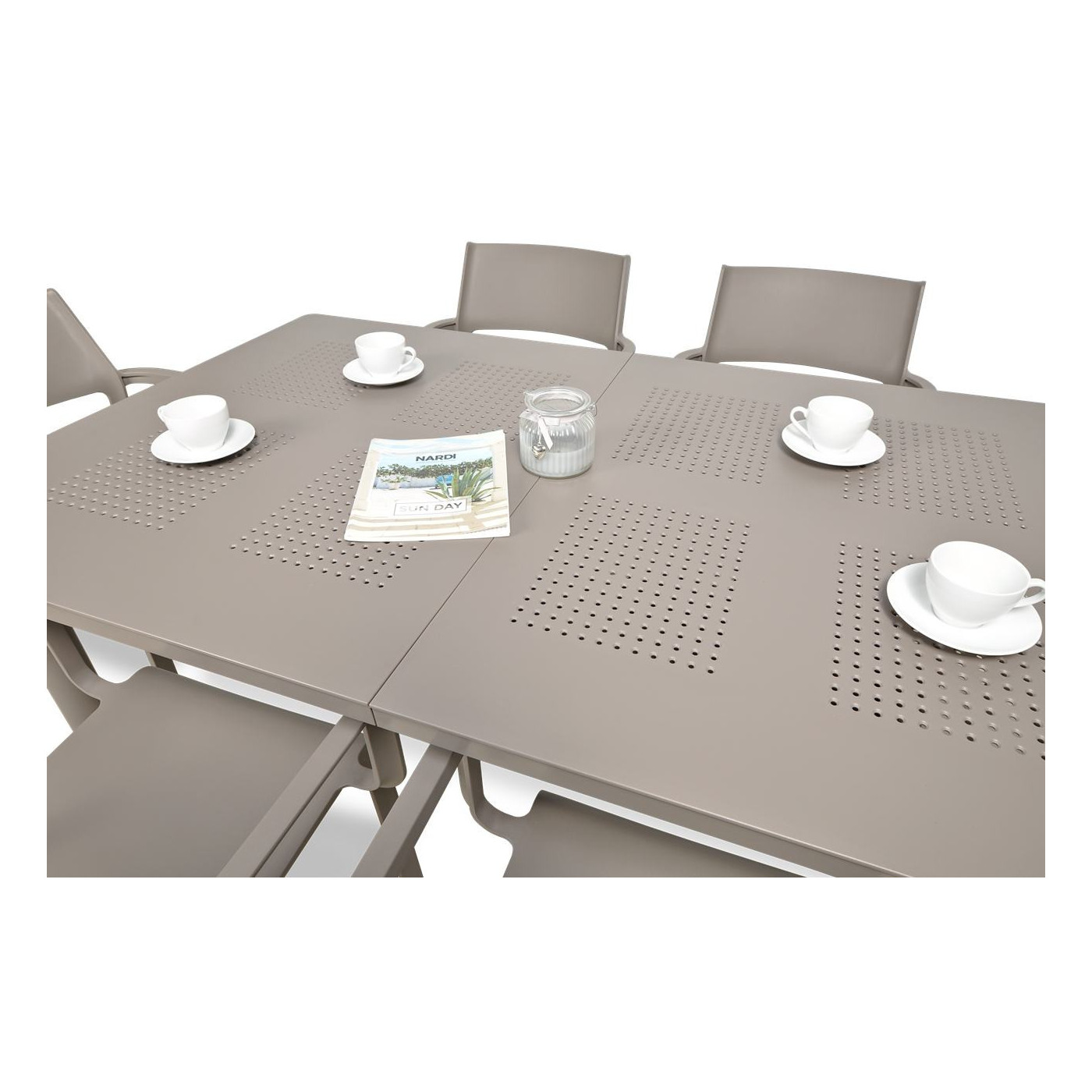 TRILL/LIBECCIO 6+1 TORTORA SET