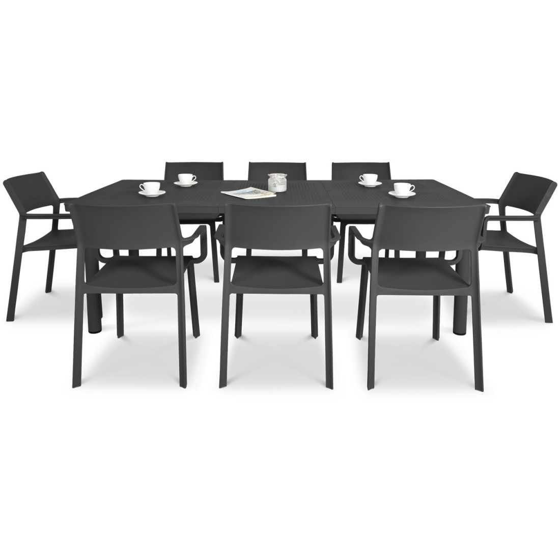 TRILL/LIBECCIO 8+1 ANTHRACITE SET