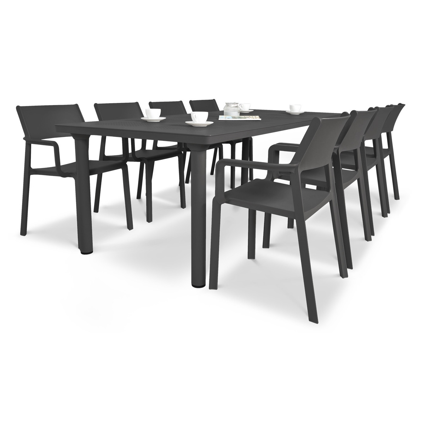 TRILL/LIBECCIO 8+1 ANTHRACITE SET