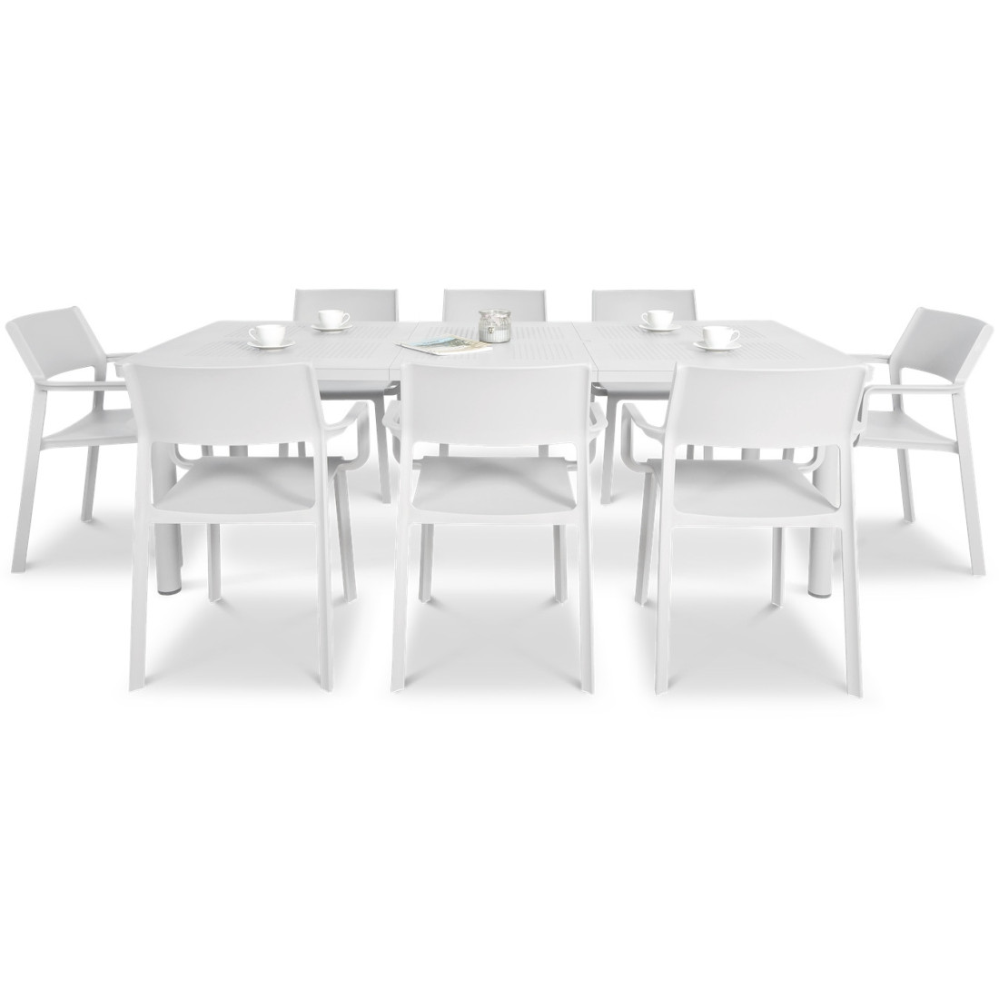 TRILL/LIBECCIO 8+1 WHITE SET