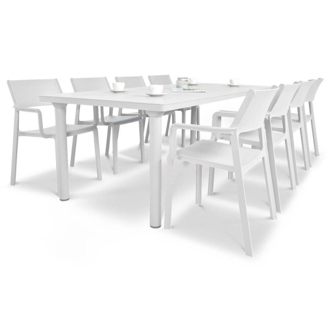 TRILL/LIBECCIO 8+1 WHITE SET