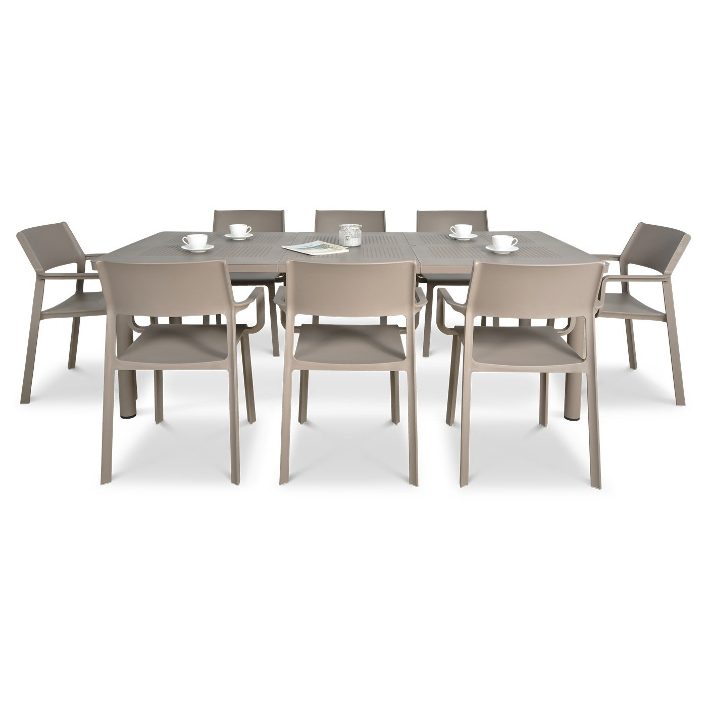 TRILL/LIBECCIO 8+1 TORTORA SET