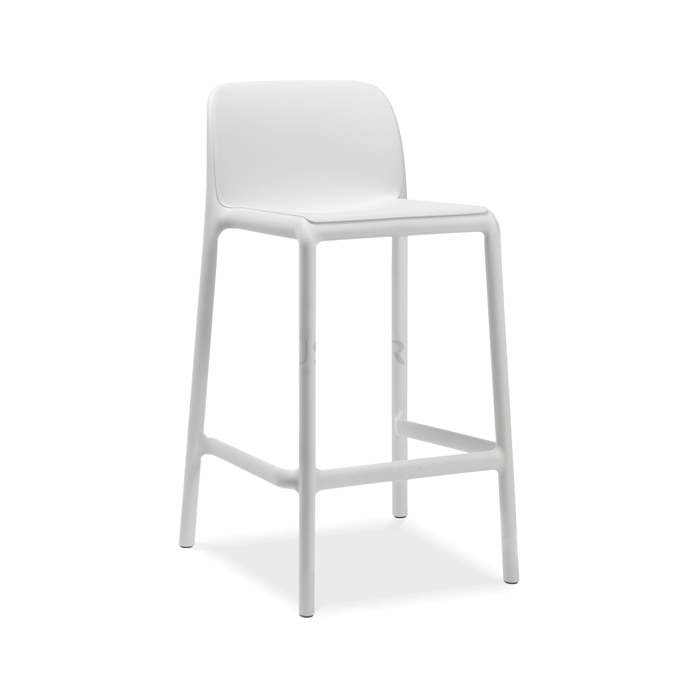 biały hoker ogrodowy