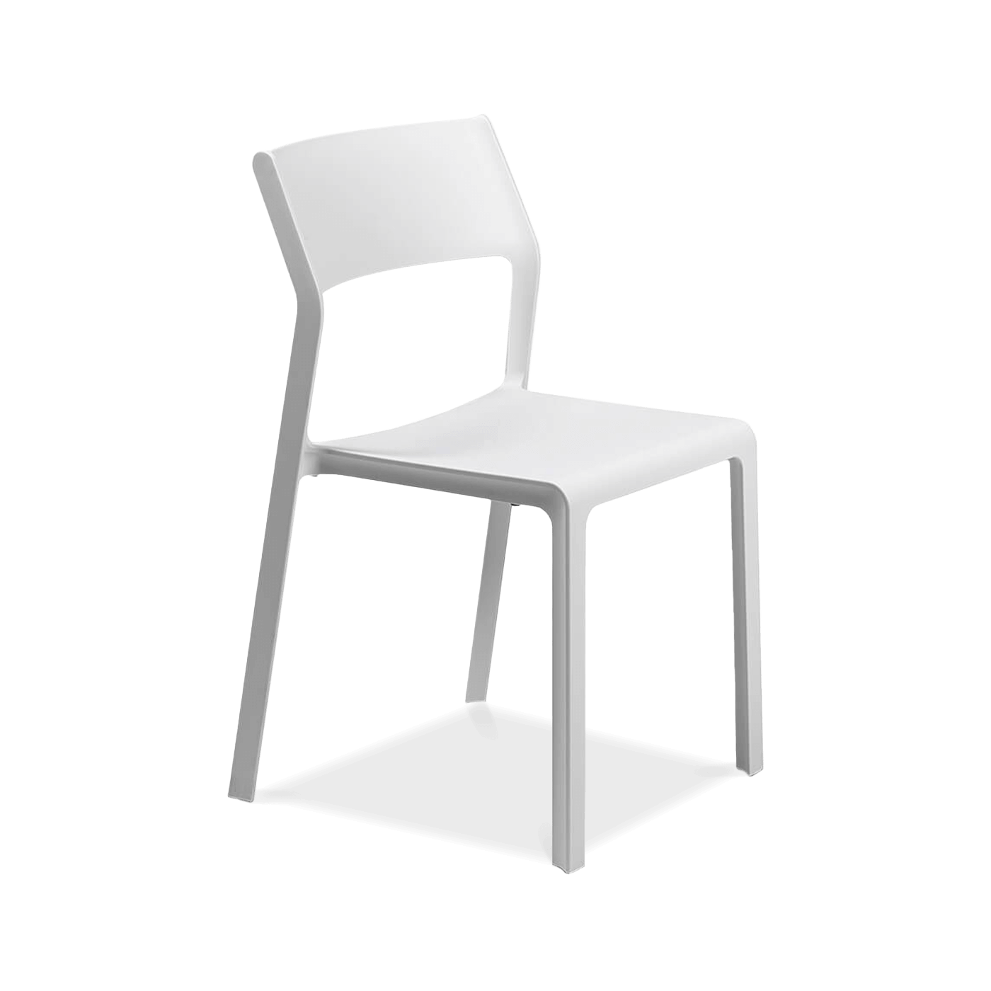 białe krzesło jadalniane