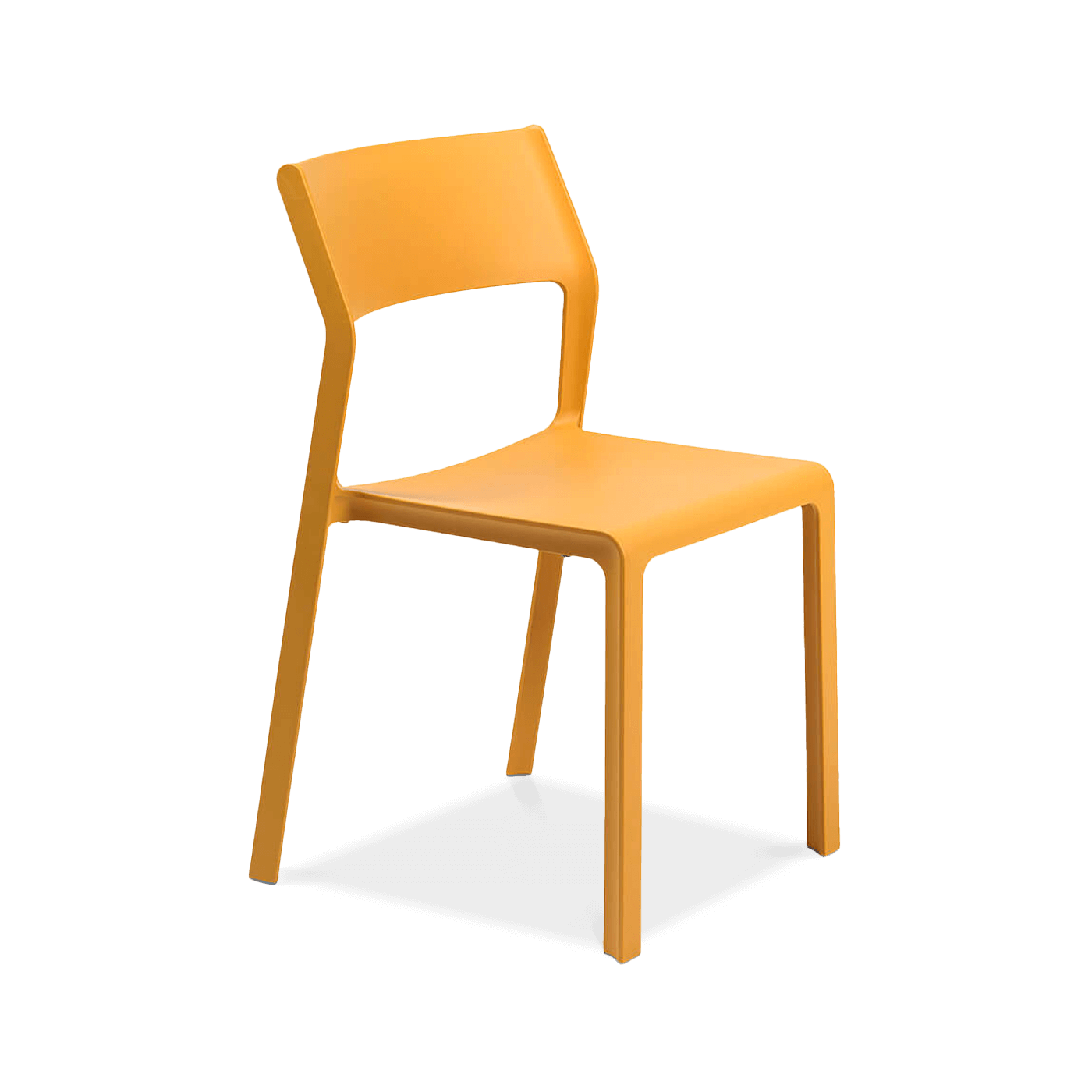 pomarańczowe krzesło jadalniane