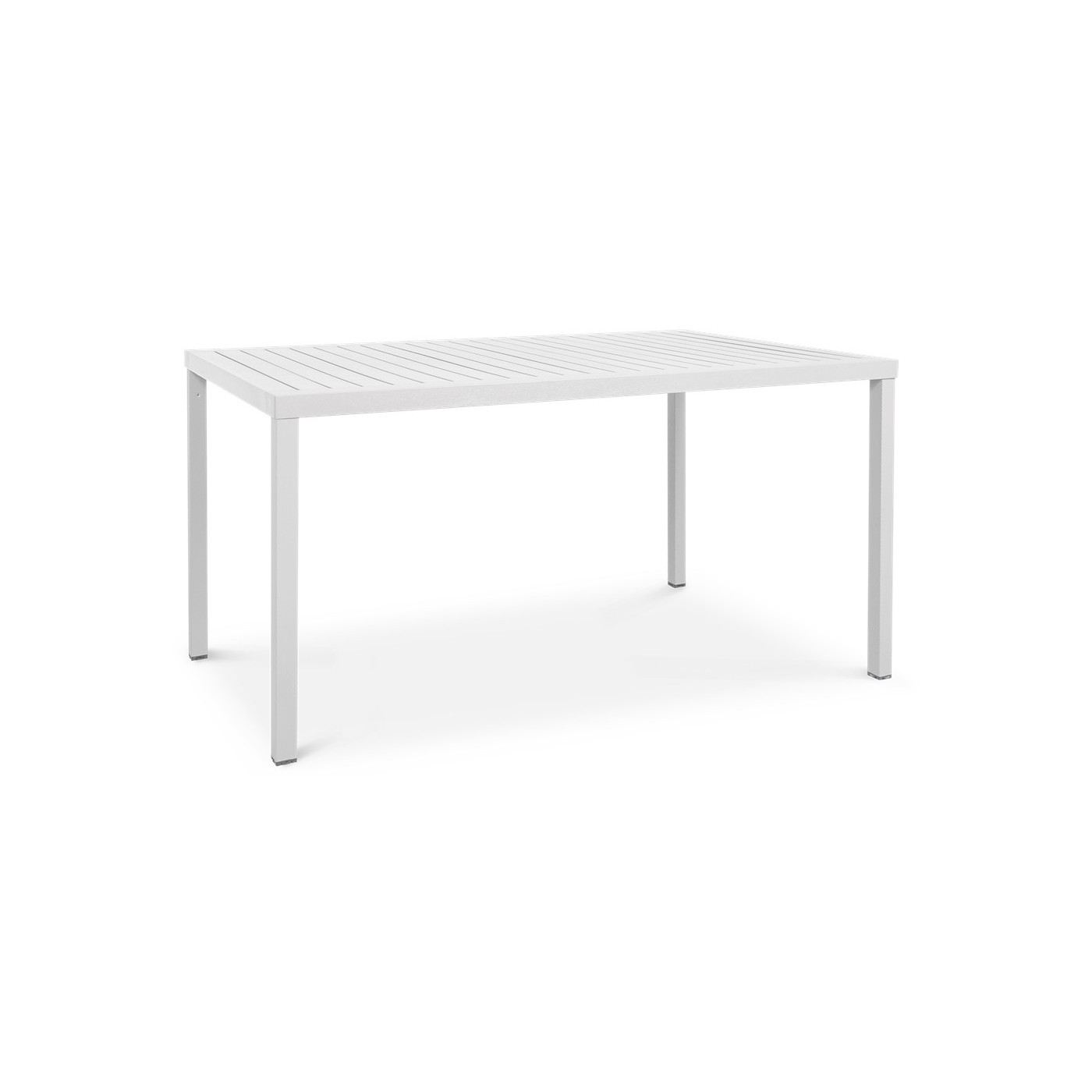 Komplet mebli ogrodowych Nardi Net/Cube 140/4+1 Bianco