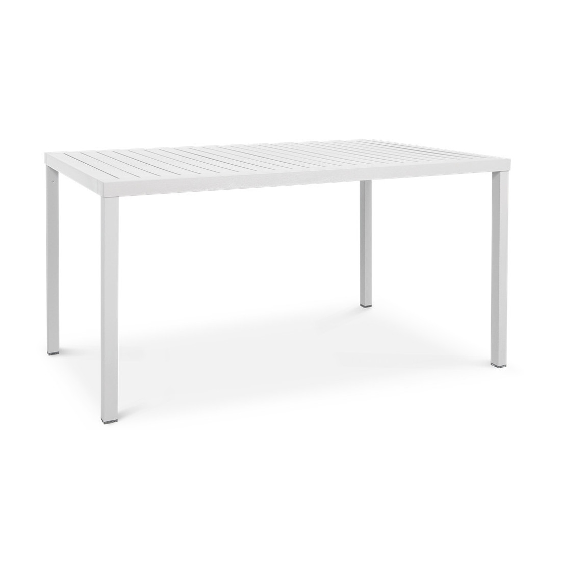 Komplet mebli ogrodowych Nardi Net/Cube 140/4+1 Bianco