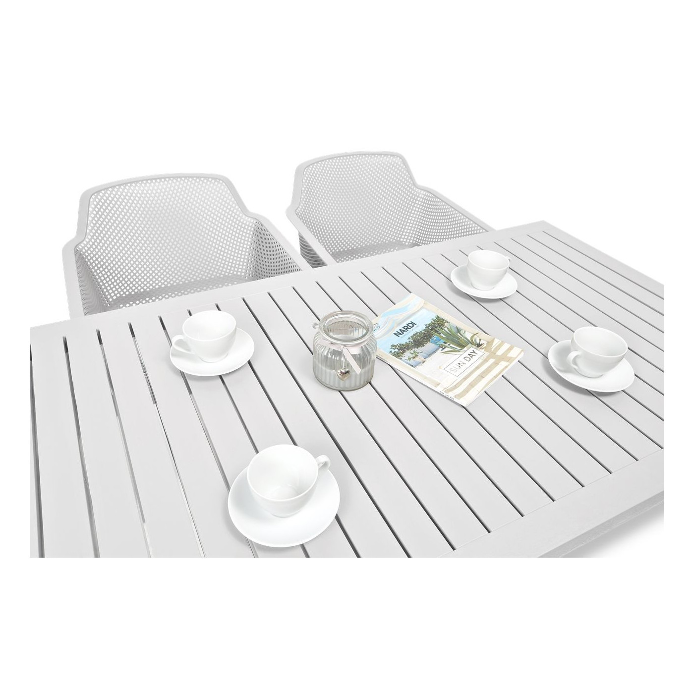 NET/CUBE 140 4+1 BIANCO SET