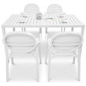 Komplet ogrodowy Nardi PalmaCube 140/41 Bianco