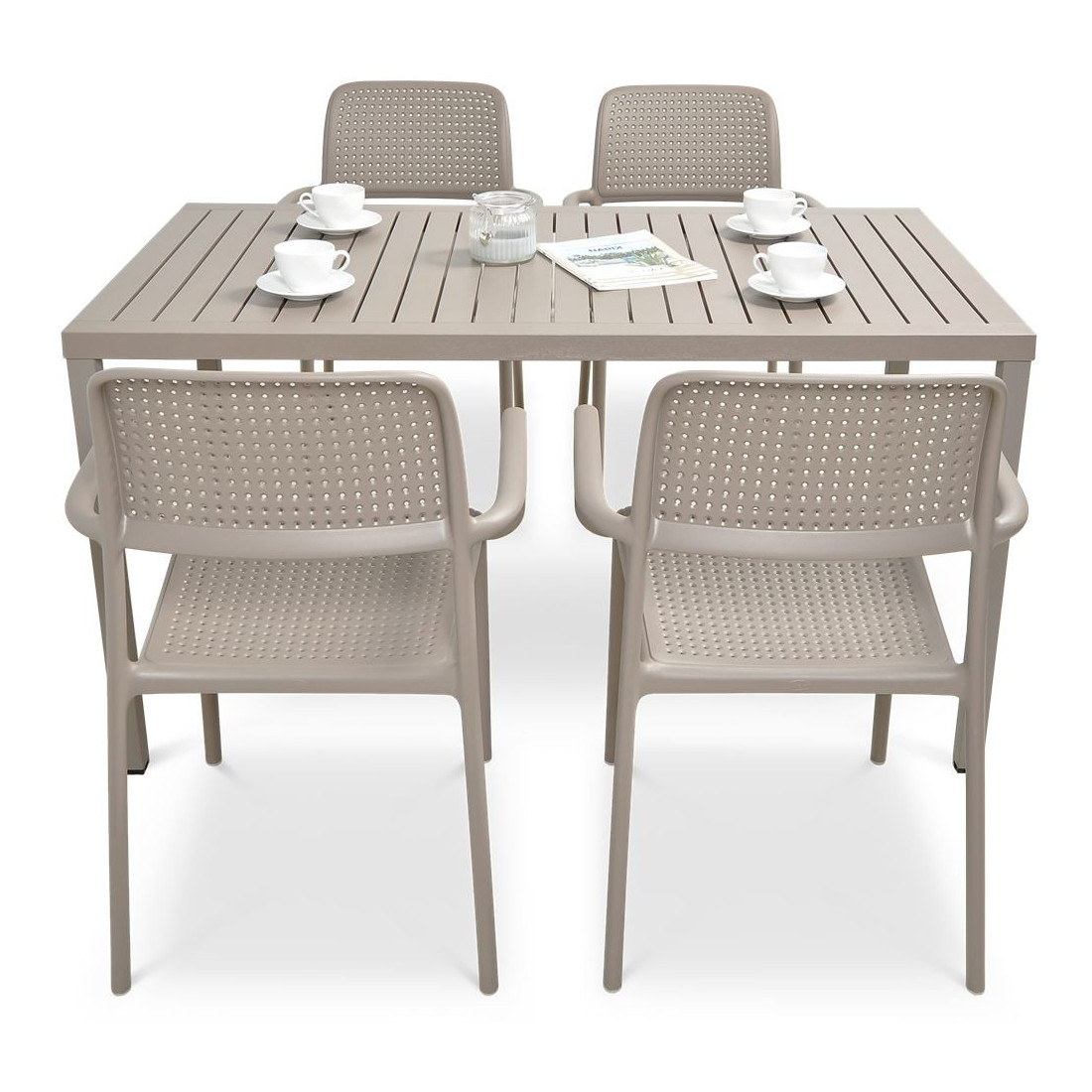 BORA/CUBE 140 4+1 ZESTAW TORTORA