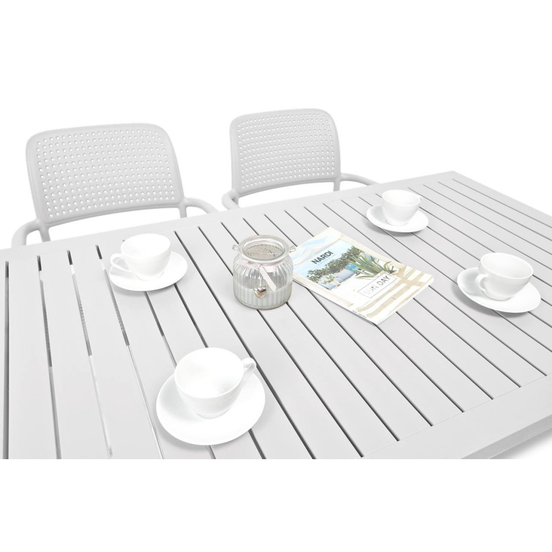 BORA/CUBE 140 4+1 ZESTAW BIANCO