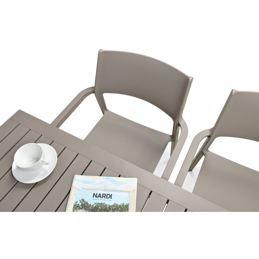 TRILL/CUBE 140 4+1 TORTORA SET