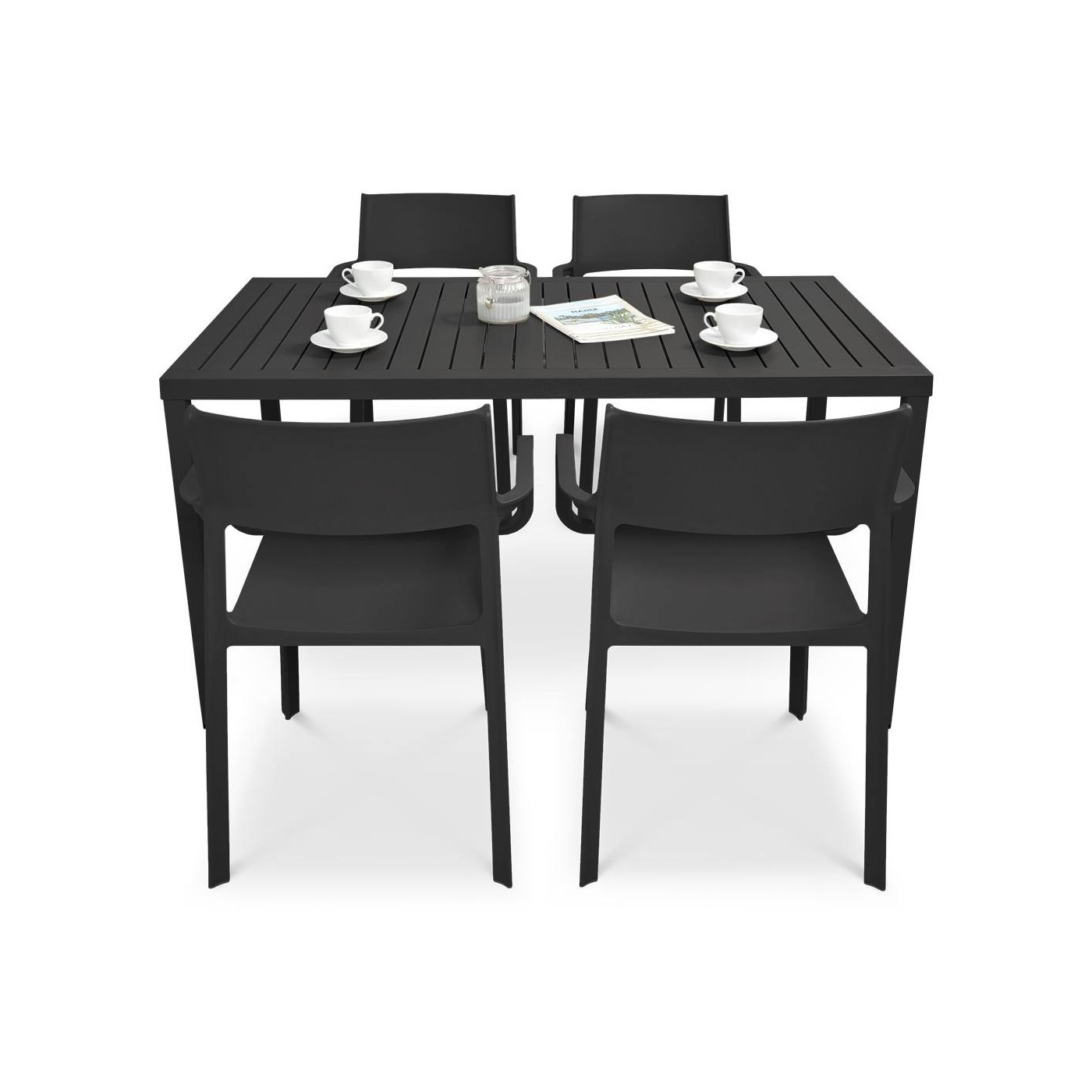 TRILL/CUBE 140 4+1 SET ANTHRACITE