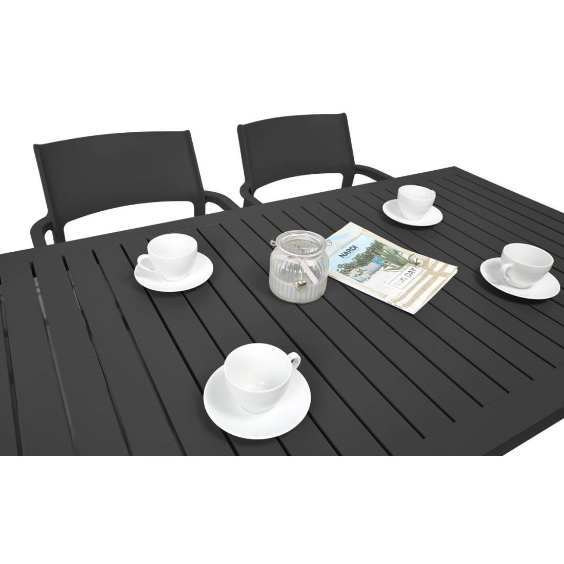 TRILL/CUBE 140 4+1 SET ANTHRACITE