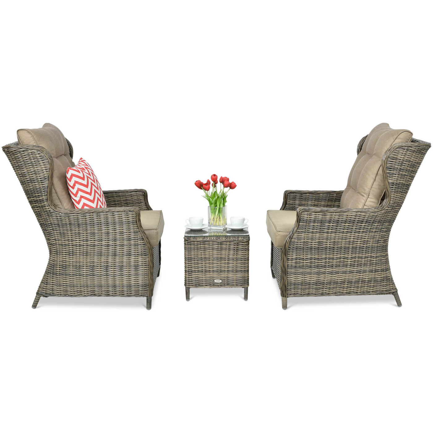 TRIVENTO DUO ZESTAW BROWN