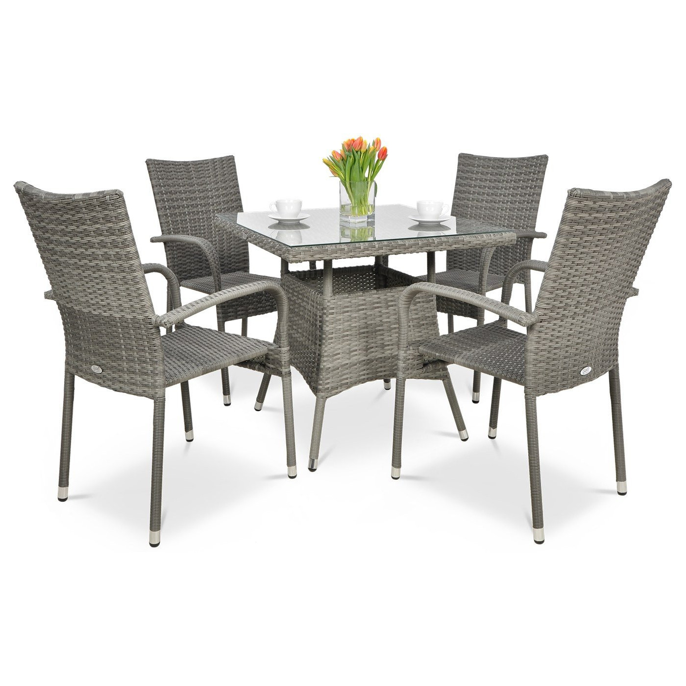 LUGO 80 DOLPHIN GREY TABLE