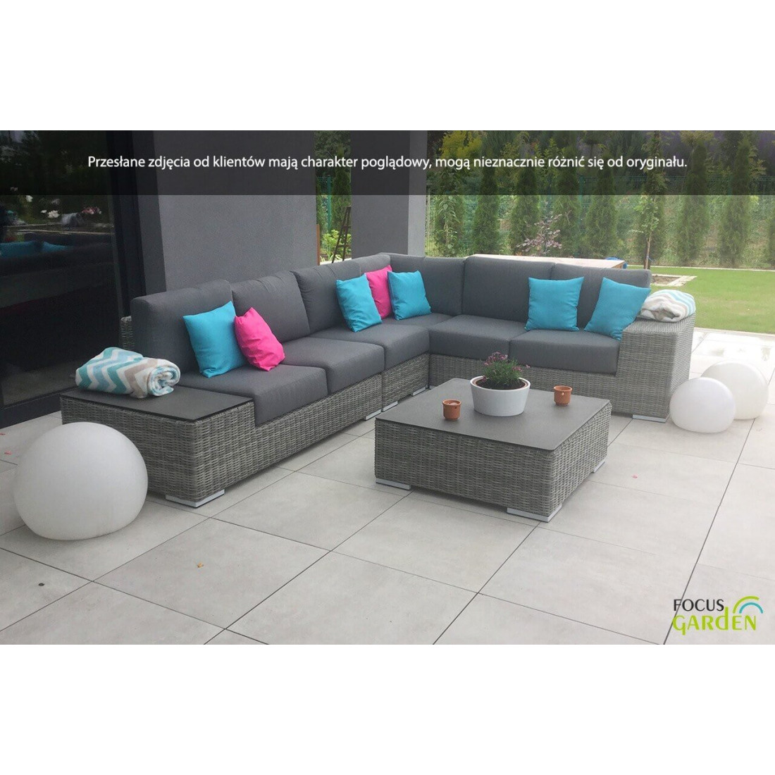 AVOCADO WOOD CORNER SOFA BEIGE