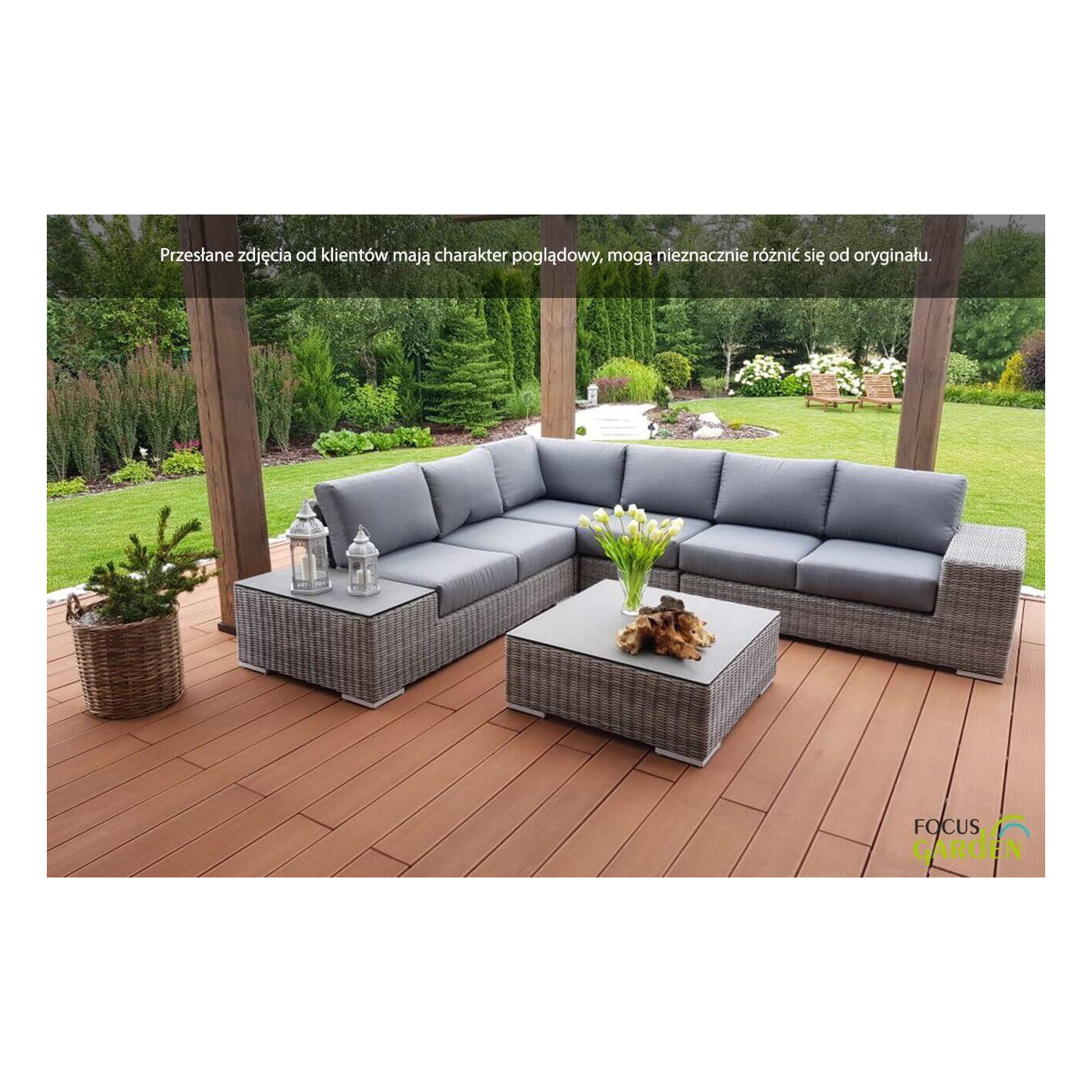 AVOCADO WOOD NAROŻNIK BEIGE