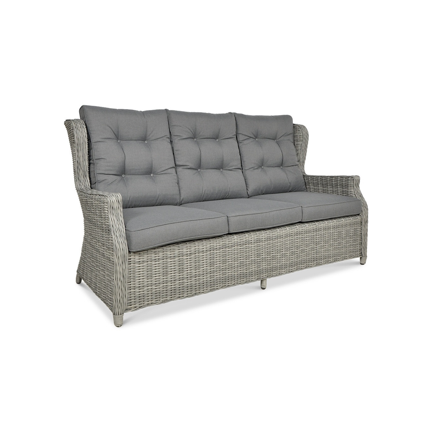 TRIVENTO III DINING SET STONE GREY