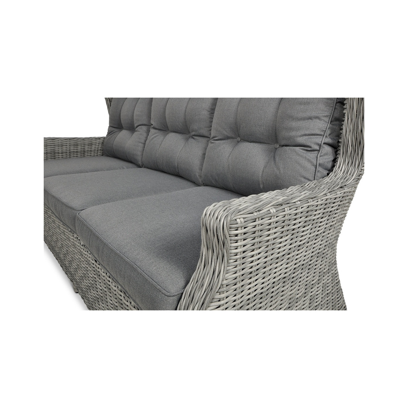 Meble technorattanowe Trivento Dining 3 Stone Grey