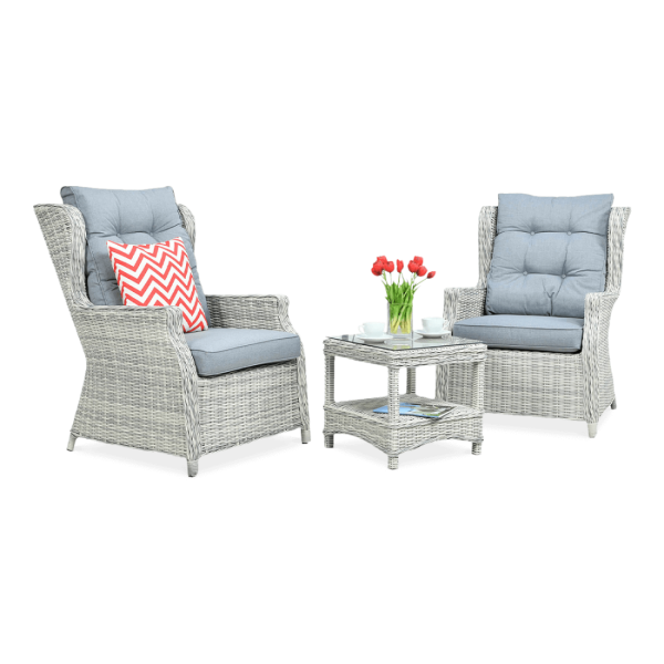 TRIVENTO DUO ZESTAW WHITE GREY