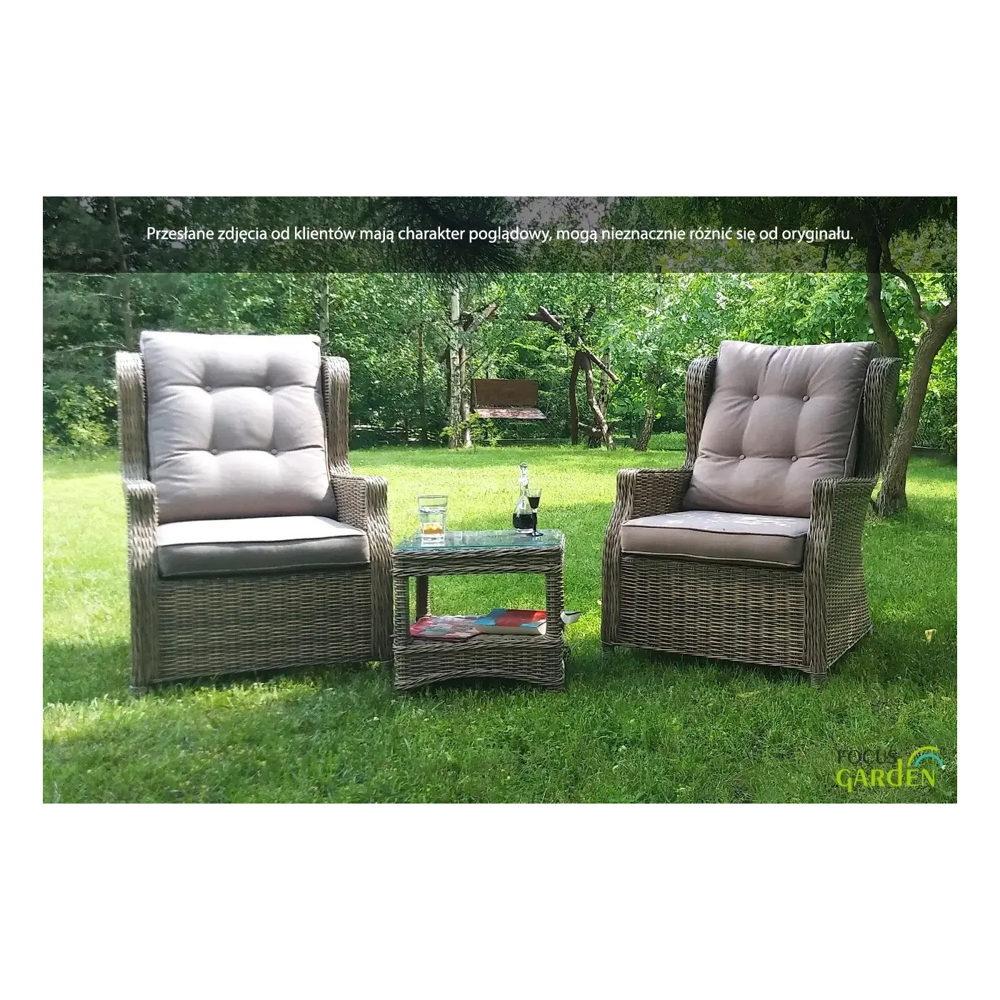 TRIVENTO DUO ZESTAW WHITE GREY