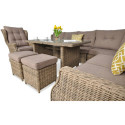 TRIVENTO DINING CORNER BROWN