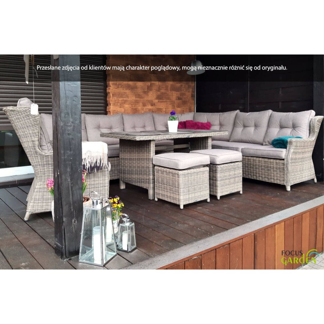 TRIVENTO DINING CORNER BROWN